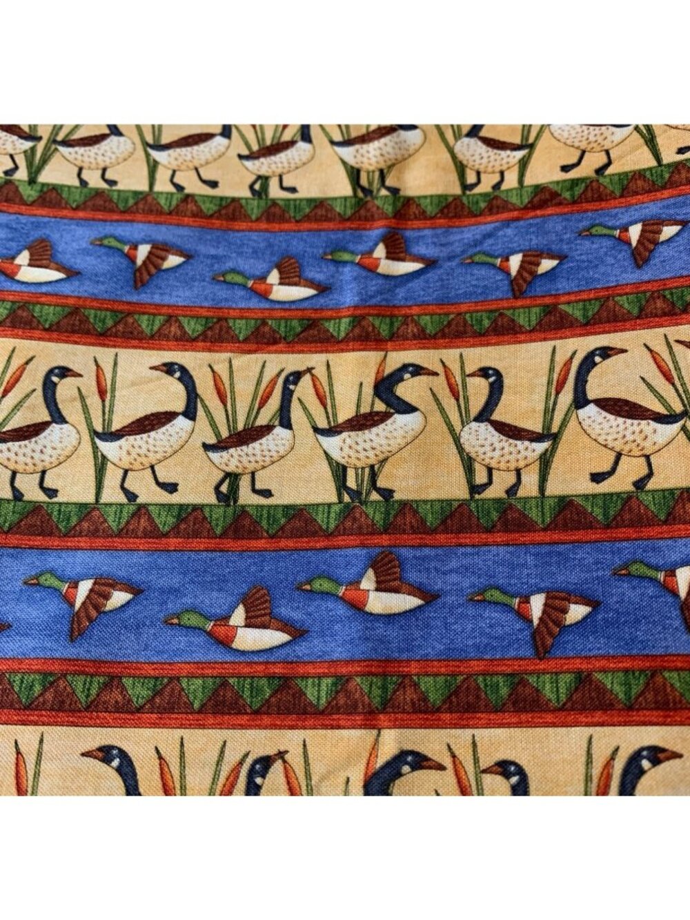 Debbie Mumm 1/2 yard Cotton Fabric Geese Ducks Jo-Ann Crafting Quilting Sewing